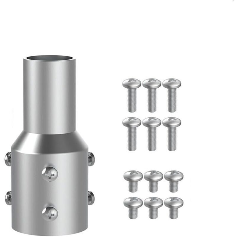 Adaptateur de tuyau réducteur de mât adaptateur de tuyau support de poteau kit de montage en alliage d'aluminium pour Starlink pour Gen2 pour mât tv