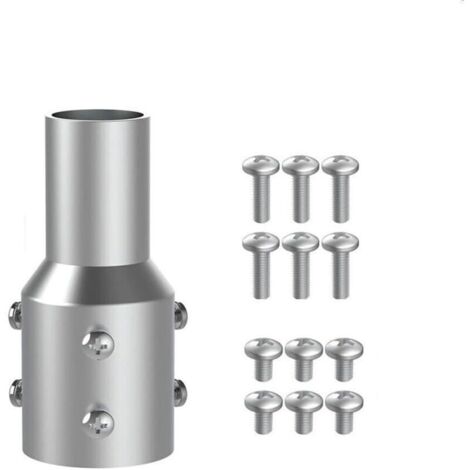 Adaptateur de tuyau réducteur de mât adaptateur de tuyau support de poteau kit de montage en alliage d'aluminium pour Starlink pour Gen2 pour mât TV et mât satellite