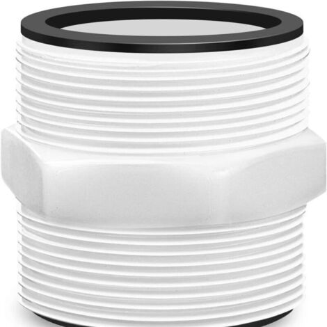 Adaptateur de tuyau universel d'origine pour pompes de piscine Intex Coleman, 1,5 pouce 2 voies avec rondelle.