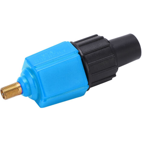 Adaptateur de Valve à Air pour Pompe à Air, Convertisseur pour Kayak, Bateau Gonflable, Radeau et Paddleboard (Connecteur 1) Bleu