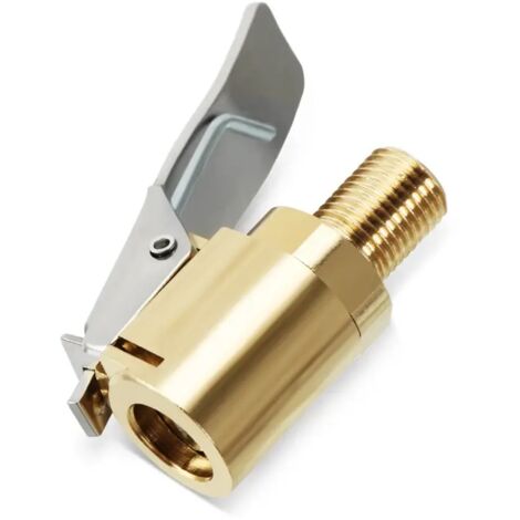 Adaptateur de valve de gonflage de pneu en laiton de 8 mm pour compresseur de voiture-AquaForge