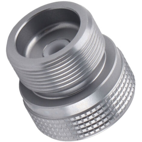 Adaptateur de Valve pour Cartouche de Gaz de Camping, Convertisseur pour Bouteille Plate vers Réservoir MAPP 1L