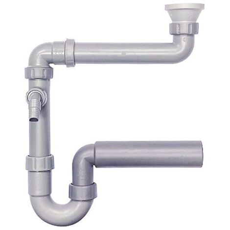 Adaptateur de vidange pour évier IKEA® Haas 1½" avec siphon d'espace DN50