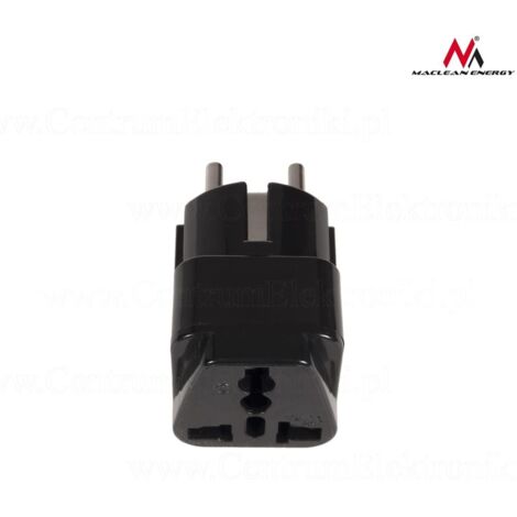 Adaptateur de voyage maclean mce155 charge max 10/16 A voltage 260 V