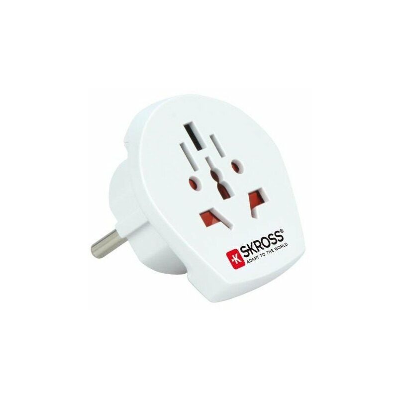 Adaptateur de voyage - monde vers europe