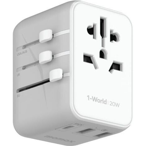 Adaptateur de Voyage Universel Adaptateur Prise Universelle PD 20W avec  Adaptateur Universel France vers USA UK Allemagne Australie Chine Japon