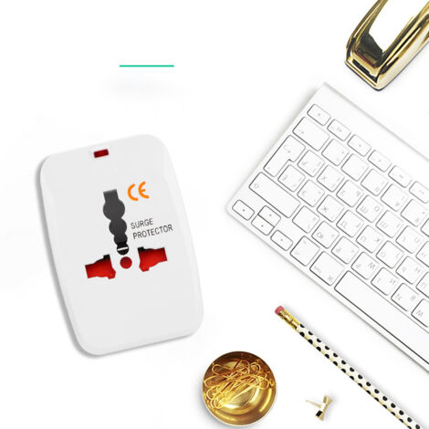 Adaptateur de Voyage Universel avec Prise Multiple - Conversion Électrique pour Tous Pays