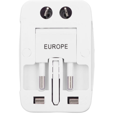 Adaptateur de Voyage Universel - Chargeur Murale International pour la Plupart des Pays 110‑250V