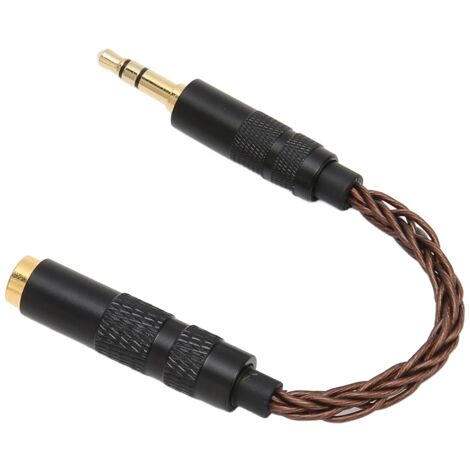 Adaptateur D'écouteurs en Cuivre en Cristal (bronze antique)