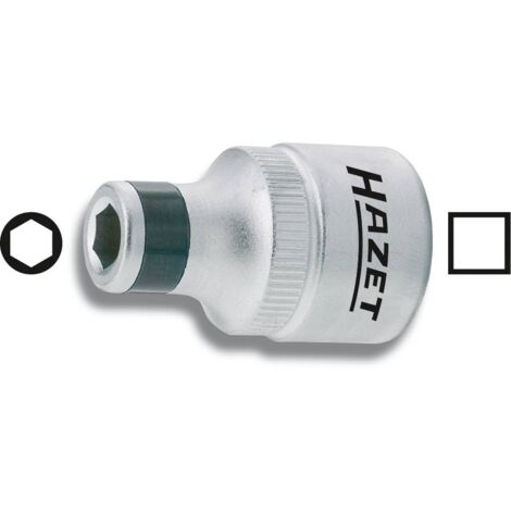 Adaptateur dembout Hazet 2250-4 2250-4 Propulseur 1/2 (12.5 mm) Sortie 1/4 (6.3 mm) 35 mm
