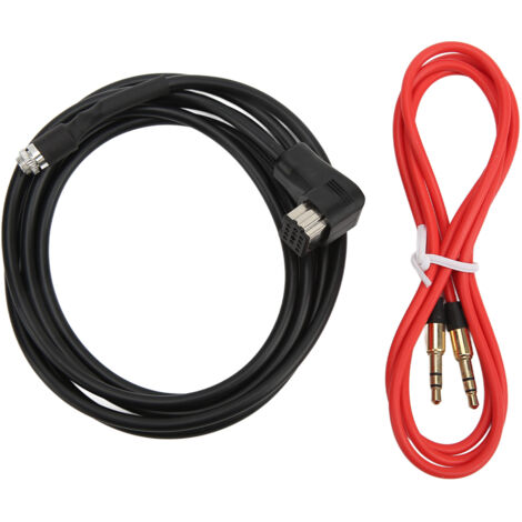 Adaptateur d'entrée Aux femelle, Jack 3.5mm, cble Audio pour autoradio, pour Pioneer IP BUS AVIC Z1 Z2 Z3 N4