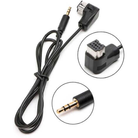Adaptateur d'entrée MP3 pour autoradio Pioneer IP-BUS (câble auxiliaire)