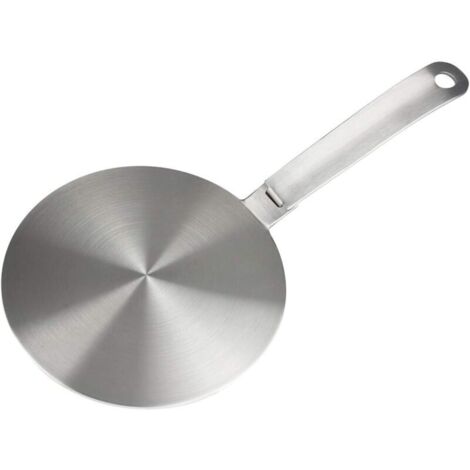 Adaptateur der Plaque a Induction 24cm, pour Moka Cafetières et des Ustensiles de Cuisine, Poignée Amovible