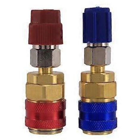 Adaptateur d'extension haute et basse pression pour réfrigérant R134A, connecteur rapide pour climatisation automobile