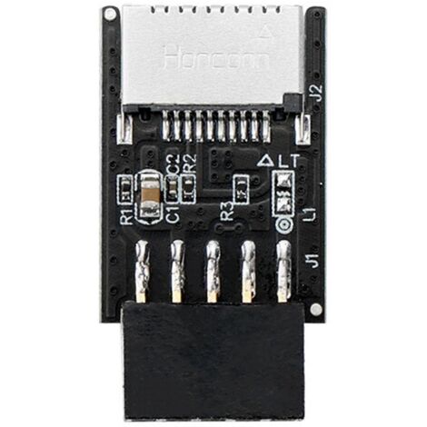 Adaptateur d'extension USB 2.0 femelle 9 broches pour connecteur d'interface USB TYPE-E de carte mère