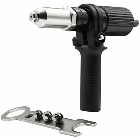 Adaptateur d'extracteur de pistolet à rivet électrique pour les têtes de perceuse et de cloueuse électriques
