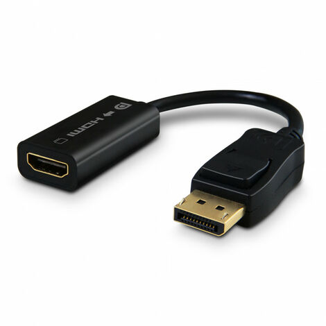 Adaptateur DisplayPort mâle vers HDMI fem. - Noir