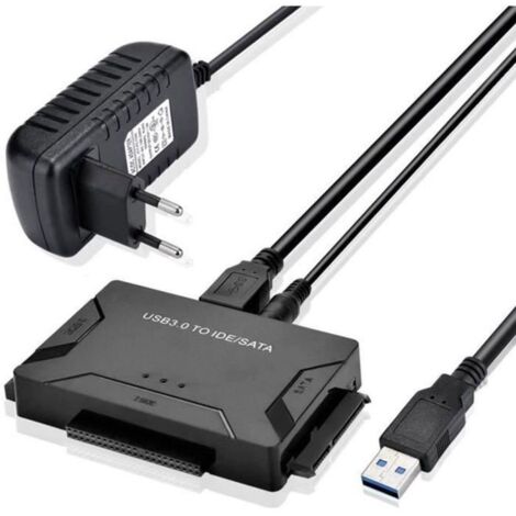Adaptateur Disque Dur - USB - 3.0 - IDE/SATA - 2.5\"/3.5\" - Alimentation Externe