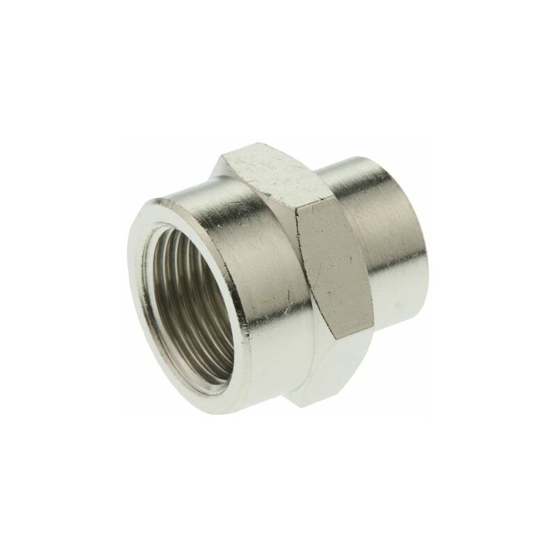 Adaptateur droit fileté Legris LF3000 vers g 3/8 Femelle g 1/4 Femelle ( Prix pour Paquet de 5 )