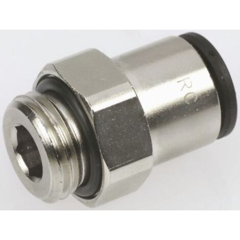 Adaptateur droit fileté Legris LF3000 vers Enfichable 4 mm M7 mâle ( Prix pour Paquet de 5 )