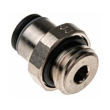 Adaptateur droit fileté Legris LF3000 vers Enfichable 6 mm Mâle M12 ( Prix pour Paquet de 5 )