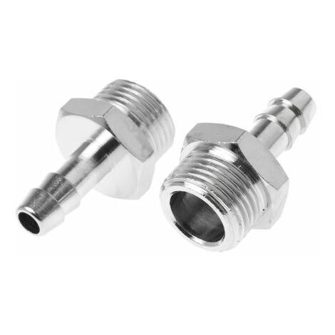 Adaptateur droit fileté Legris LF3000 vers Enfichable, 7 mm G 1/4 Mâle ( Prix pour Paquet de 5 )