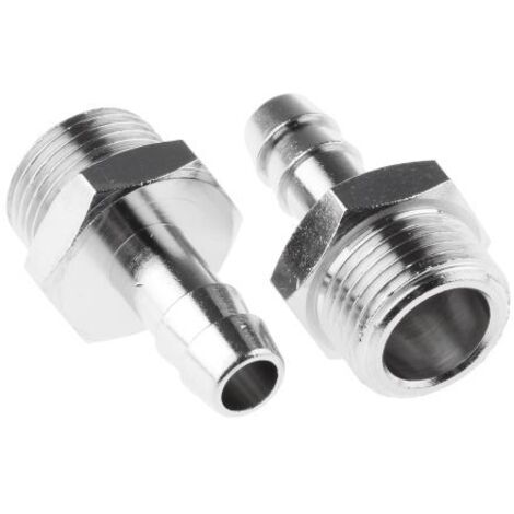 Adaptateur droit fileté Legris LF3000 vers Enfichable, 8 mm G 3/8 Mâle ( Prix pour Paquet de 5 )