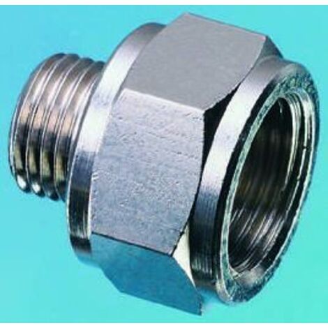 Adaptateur droit fileté Legris LF3000 vers G 1/2 Femelle G 1/2 Mâle ( Prix pour Paquet de 5 )