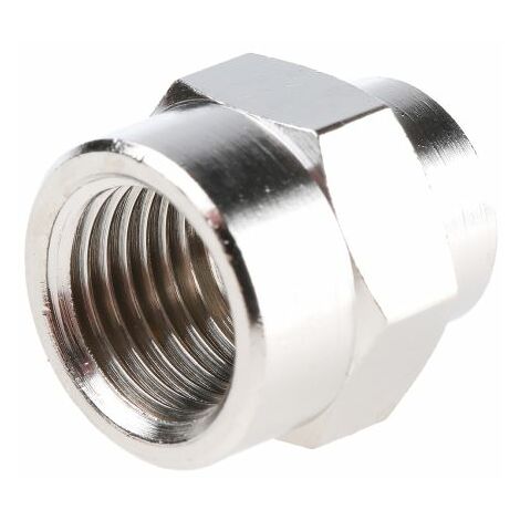 Adaptateur droit fileté Legris LF3000 vers G 1/4 Femelle G 1/8 Femelle ( Prix pour Paquet de 5 )