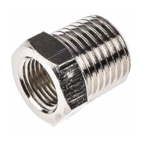 Adaptateur droit fileté Legris LF3000 vers G 1/8 Femelle R 1/4 Mâle ( Prix pour Paquet de 5 )