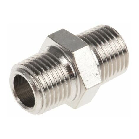 Adaptateur droit fileté Legris LF3000 vers R 1/8 Mâle R 1/8 Mâle ( Prix pour Paquet de 5 )
