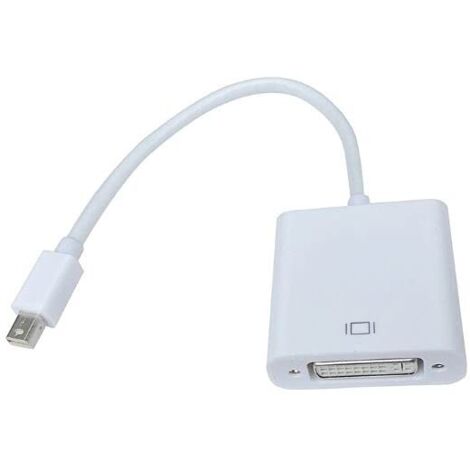 Adaptateur DVI / Mini DisplayPort Mini DP male /DVI-D femelle Resolution 1080P f