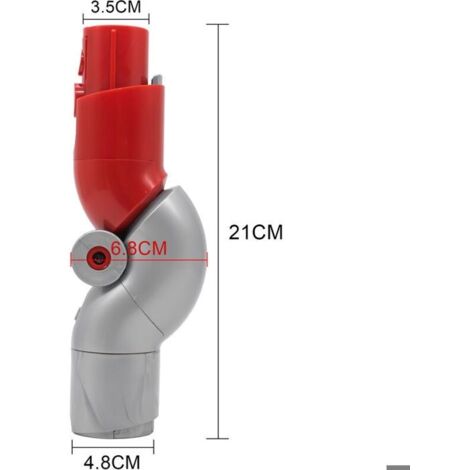 Adaptateur Dyson V12 et V10 Slim, Libération Rapide, Accessoire Pratique pour Aspirateurs Légers, Facile à Installer