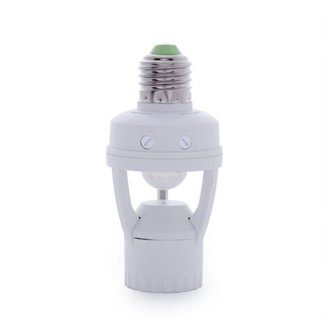 Adaptateur E27 Détecteur De Proximité - Capteur De Crépuscule (SKY-YCB1060)