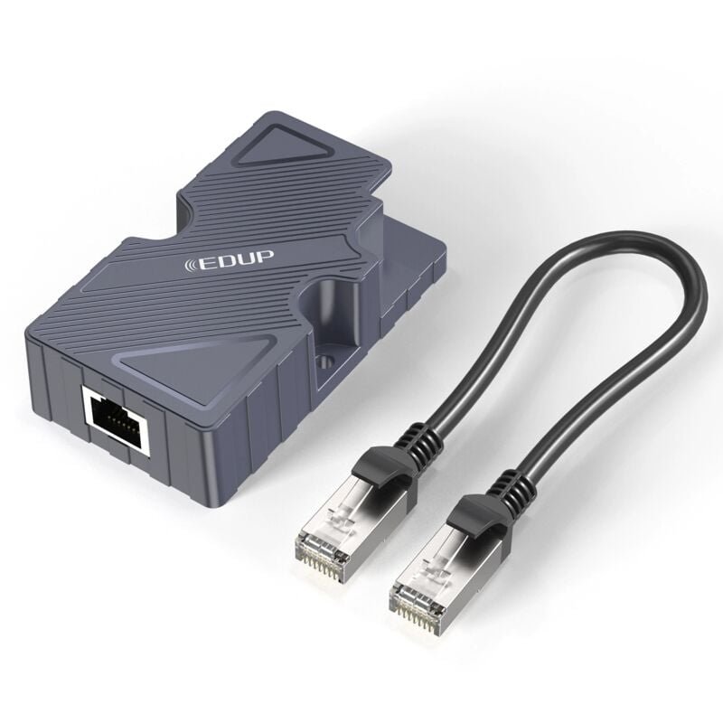 Coocheer - Adaptateur edup Starlink Dishy vers RJ45, connecteur Ethernet Starlink – Injecteur Starlink Dishy V2 vers PoE