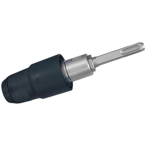 Adaptateur en acier allié de 8 1/4 pouces pour perforateurs SDS Plus et SDS Max, finition noire, adaptateur SDS Plus vers SDS Max.