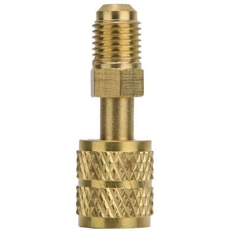 Adaptateur en laiton R410, 1/4 "mâle à 5/16" femelle, tuyau de charge pour pomper, haute qualité, nouveau