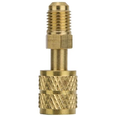 Adaptateur en laiton R410, 1/4 \"mâle à 5/16\" femelle, tuyau de charge pour pomper, haute qualité, nouveau
