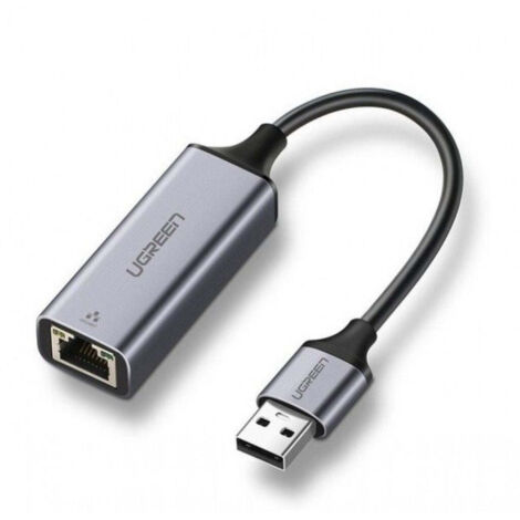 Adaptateur ethernet ugreen usb a vers rj45 - gris sideral