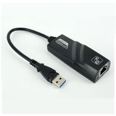 Adaptateur Ethernet USB, prise en charge automatique de la carte réseau MDIX USB3.0 Gigabit vers RJ45, carte réseau USB pour tablette PC externe
