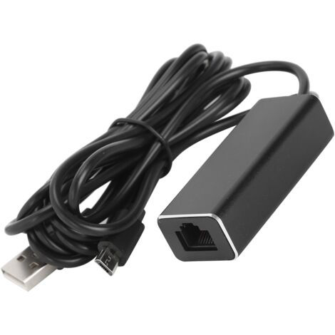 Adaptateur Ethernet USB vers RJ45 10/100Mbps pour TV Stick et Box Internet