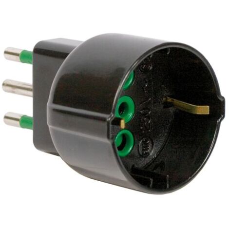 Adaptateur Fanton 82131 de S17 à 1P30 Noir