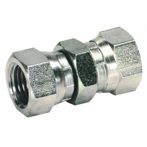 Adaptateur Femelle/Femelle droit métrique 18X1,5 (Lot de 2)