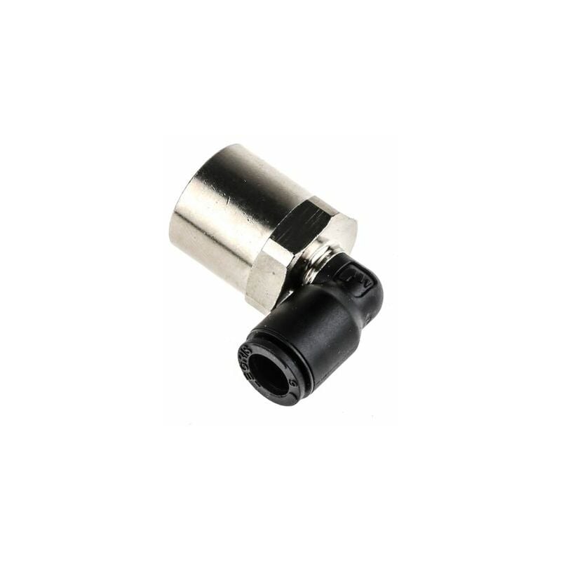 Adaptateur fileté coudé Legris LF3000 vers Enfichable 6 mm g 1/4 Femelle ( Prix pour Paquet de 5 )