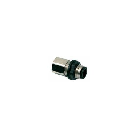 Adaptateur filetage à tube de traversée Legris LF3000 vers Enfichable 4 mm G 1/8 Femelle ( Prix pour Paquet de 5 )