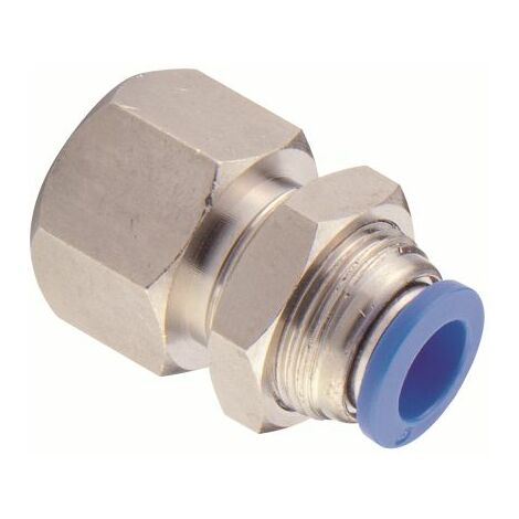 Adaptateur filetage à tube de traversée RS PRO PMF-G 1 x 1 x ( Prix pour 1 )