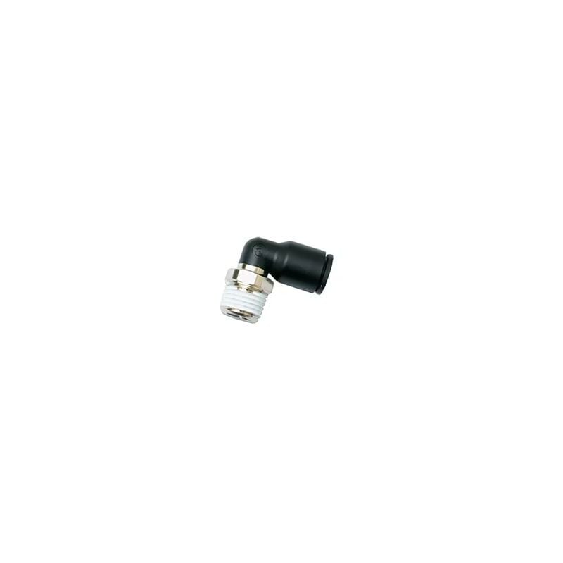 Adaptateur fileté coudé Legris lf 3000 vers npt 1/4 mâle Enfichable 6 mm ( Prix pour Boîte de 10 )