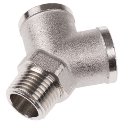 Adaptateur fileté en Y Legris 0911 vers G 1/2 Femelle R 1/2 Mâle ( Prix pour Paquet de 3 )