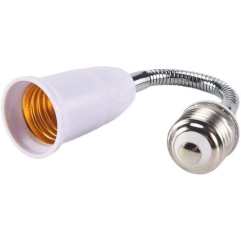 Adaptateur Flexible E27 Prise D'extension LED 20cm Support Ampoule Convertisseur