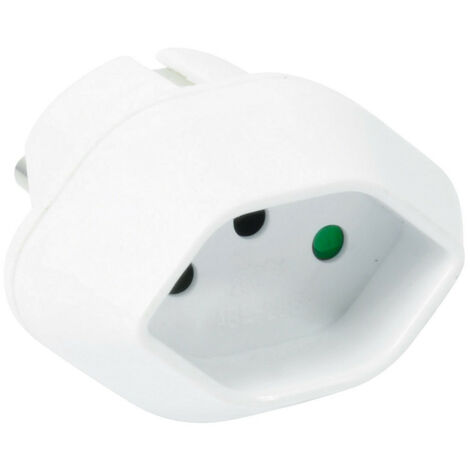 Adaptateur france male / suisse femelle